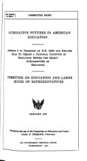 Hearings  Reports and Prints of the House Committee on Education and Labor