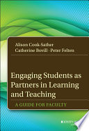 Engaging Students as Partners in Learning and Teaching Book