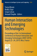 Read Pdf Human Interaction and Emerging Technologies