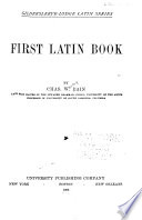 First Latin Book     Book PDF
