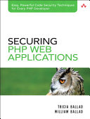 Securing PHP Web Applications