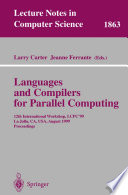 Languages and Compilers for Parallel Computing Book
