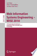 Web Information Systems Engineering   WISE 2010