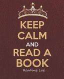 Keep Calm and Read a Book Book