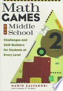 Math Games for Middle School Book