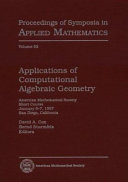 Applications of Computational Algebraic Geometry