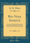 Rig Veda Sanhit   Book