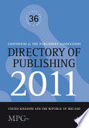 Directory of Publishing 2011 PDF Book By Continuum