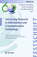 Advancing Research in Information and Communication Technology