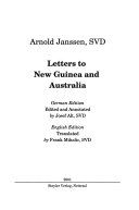 Letters to New Guinea and Australia