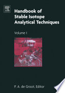 Handbook of Stable Isotope Analytical Techniques Book