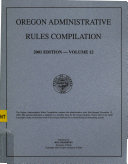 Oregon Administrative Rules