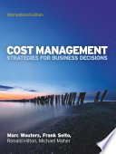 EBOOK  Cost Management  Strategies for Business Decisions  International Edition