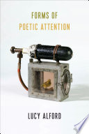 Forms of Poetic Attention Book