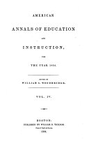 American annals of education and instruction