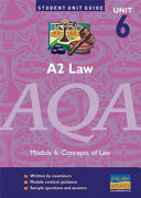 A2 Law AQA Unit 6
