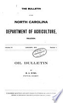 Bulletin PDF Book By North Carolina. Dept. of Agriculture