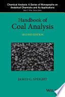 Handbook of Coal Analysis