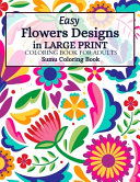 Easy Flowers Designs in Large Print