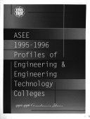 ASEE 1995 1996 Profiles of Engineering   Engineering Technology Colleges