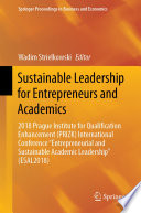 Sustainable Leadership for Entrepreneurs and Academics Book