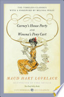 Carney s House Party Winona s Pony Cart Book