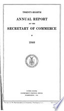 The Annual Report of the Secretary of Commerce Book PDF