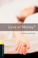 Book cover of Love or money?