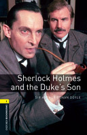 Book cover of Sherlock Holmes and the duke's son