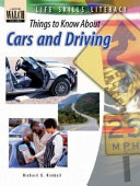 Book cover of Things to know about cars and driving