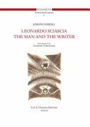 Copertina  Leonardo Sciascia : the man and the writer